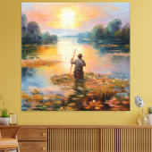 Der französische Impressionismus Leinwanddruck (Insitu (Wohnzimmer))