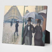 Der französische Impressionismus Paris Street Rain Fotoplatte (Seite)