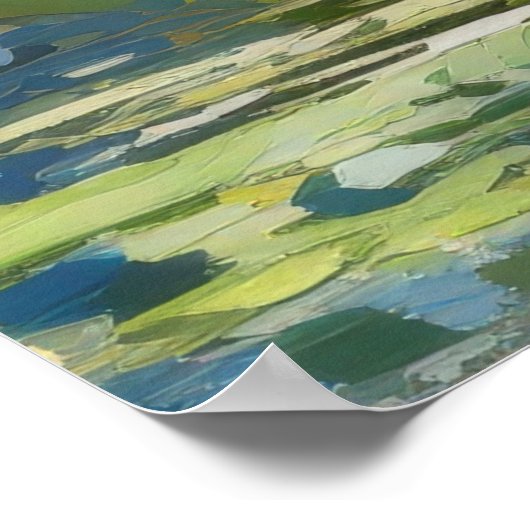 Der französische Impressionismus Poster (Ecke)