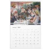 Der französische Impressionismus und Postimpressio Kalender (Jan 2027)