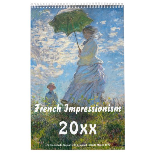 Der französische Impressionismus und Postimpressio Kalender (Titelbild)