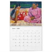 Der französische Impressionismus und Postimpressio Kalender (Mär 2027)