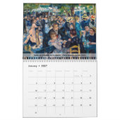 Der französische Impressionismus und Postimpressio Kalender (Jan 2027)