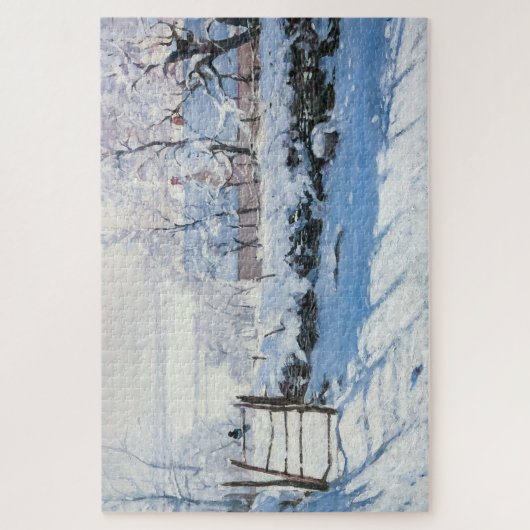 Der französische Impressionist Claude Monet Paint Puzzle (Vertikal)