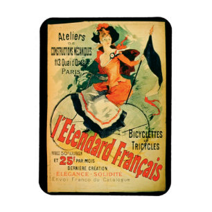 "Der französische Standard", die Plakatwerbung 'a Magnet