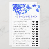 Der französische Toile Floral sagte, sie sagte Bri (Vorne/Hinten)