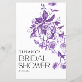 Der französische Toile Floral sagte, sie sagte Bri (Rückseite)