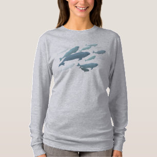 Der Frauen Beluga Whale Top der