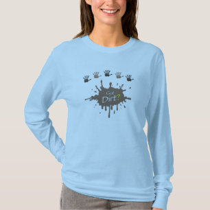 Der Frauen got Schmutz-lange Hülse T-Shirt