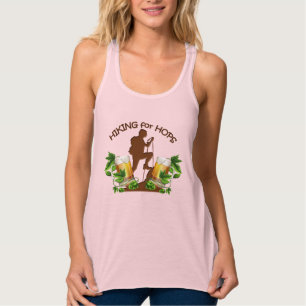 Der Frauen nehmen geeignetes Racerback ab, das für Tank Top