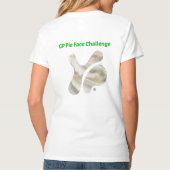 Der Frauen zertrümmern platsche Wiederholung Hanes T-Shirt (Rückseite)