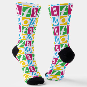Der Frauenchor des Dallas-Logos Socken