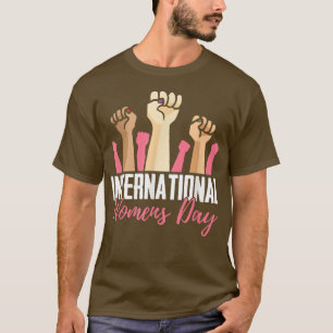 Der Frauenismus bricht die Bias Frauenförderung Fr T-Shirt