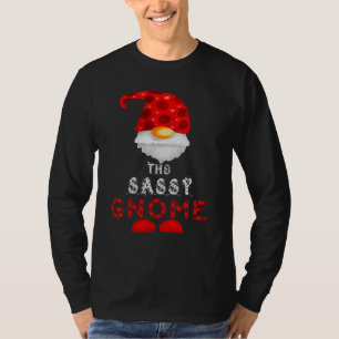 Der freche Gnom künstlerische passende Familien-We T-Shirt