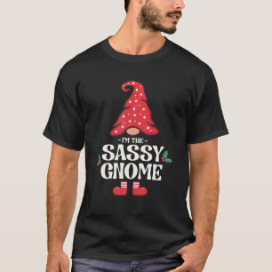 Der freche Gnom Lustige Familie passende Gruppe T-Shirt