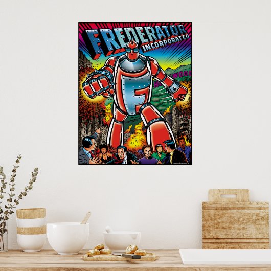 Der Frederator Poster (Küche)