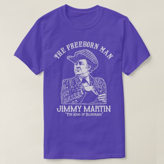 Der Freeborn Man Jimmy Martin T-Shirt (Design vorne)