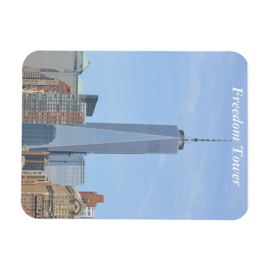 Der Freedom Tower ist groß Magnet (Horizontal)