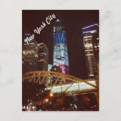 Der Freedom Tower Postkarte (Vorderseite)