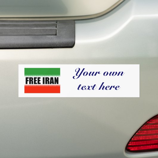 DER FREIE IRAN AUTOAUFKLEBER (Auf Auto)