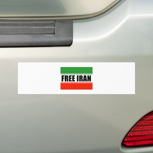 DER FREIE IRAN AUTOAUFKLEBER (Auf Auto)