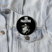 Der freie palästinensische Widerstand Button (Beispiel)