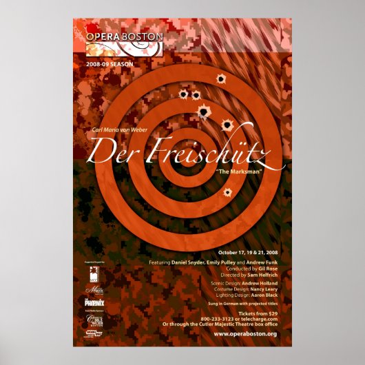 Der Freischütz (im Folgenden "Marksman") Poster (Vorne)