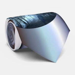 Der Fremde im Park im Nebel Krawatte