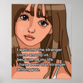 Der Fremde unter Ihnen Poster (Vorne)