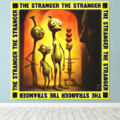 Der Fremde | WIE SIE Collection Leinwanddruck (Insitu (Holzboden))