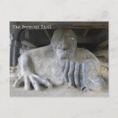 Der Fremont-Troll, Seattle, WA - Postkarte (Vorderseite)