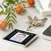 Der Freund-Foto-Schlüsselanhänger des Vatis Schlüsselanhänger (Seite)