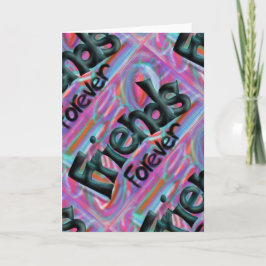 Der Freunde Grußkarte für immer Karte