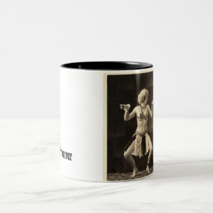 Der Freundin-Vintage Tänzer Foto für immer Tasse