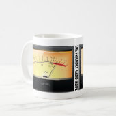 Der freundliche Audioführer 11 Unze-Tasse Kaffeetasse (Vorderseite Links)