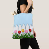 Der freundliche Blumengarten Tulip Tasche (Von Nahem)