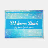 Der freundliche Empfang Fußmatte (Vorderseite)