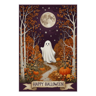 Der freundliche Geist des Herbstes Poster