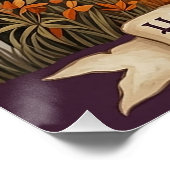 Der freundliche Geist des Herbstes Poster (Ecke)