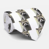 Der freundliche Waschbär Krawatte (Gerollt)