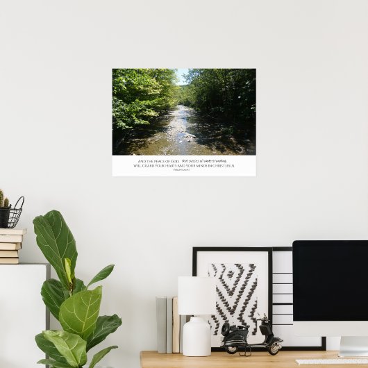 Der Frieden, der alle Verständigung verspricht. Poster (Heimbüro)