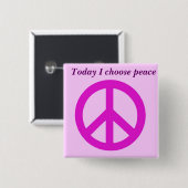 Der Frieden gelassen_ Button (Vorne & Hinten)