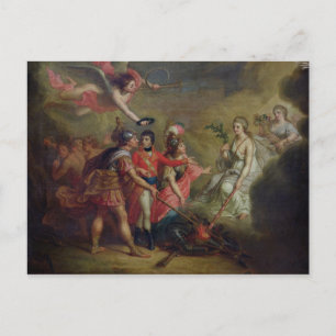 Der Frieden von Amiens, 25. März 1802 Postkarte