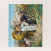 Der Frieden von William Strutt Puzzle (Vertikal)