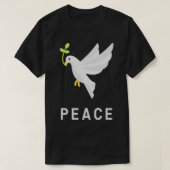 Der Frieden zwischen Bird Bird Lover Fying Freedom T-Shirt (Design vorne)