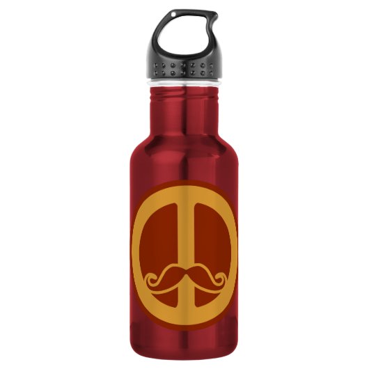 Der Friedensstache Trinkflasche (Vorderseite)