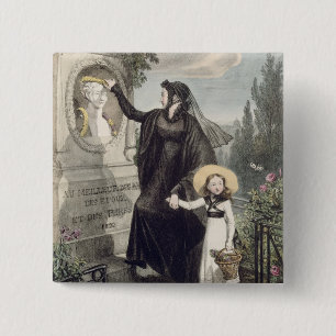 Der Friedhof von Pere Lachaise, gedruckt von Button