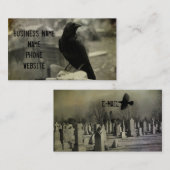 Der Friedhofssaal Visitenkarte (Vorne/Hinten)