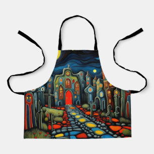 Der Friedhofsweg Schürze