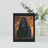 Der Friesian - Postcard Postkarte (Stehend Vorderseite)